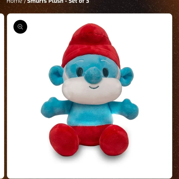 SMURFS PLUSHIE SET 2 - Picture 3 of 4